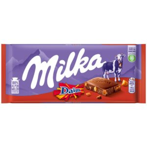 Milka tejcsokoládé manduladarabokkal 100g