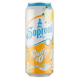Soproni Radler Bodza-Citrom 0,0% 0,5 l