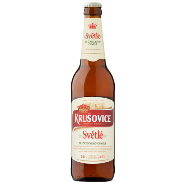 Krusovice Svetlé Lager 0,5 l